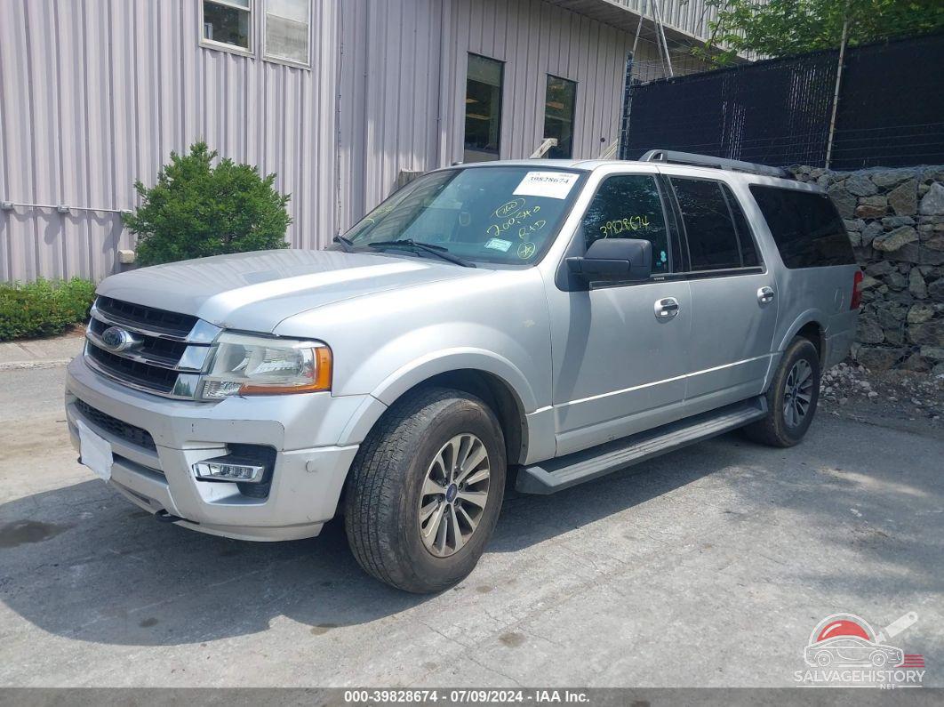 1FMJK1JT0GEF18633 2016 FORD EXPEDITION EL photo no. 2