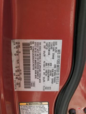1FMZU62E62UC90758 2002 FORD EXPLORER photo no. 13