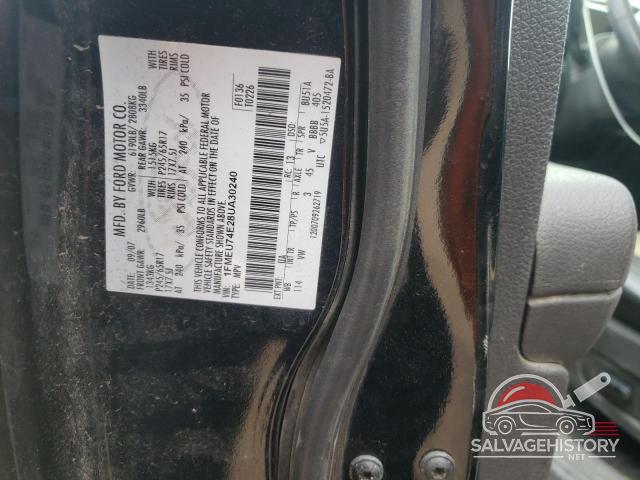 1FMEU74E28UA30240 2008 FORD EXPLORER photo no. 12