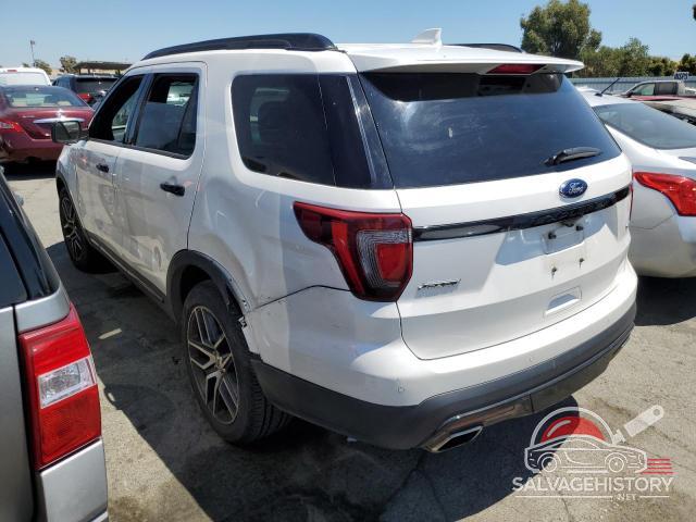 1FM5K8GT3GGB19155 2016 FORD EXPLORER photo no. 2