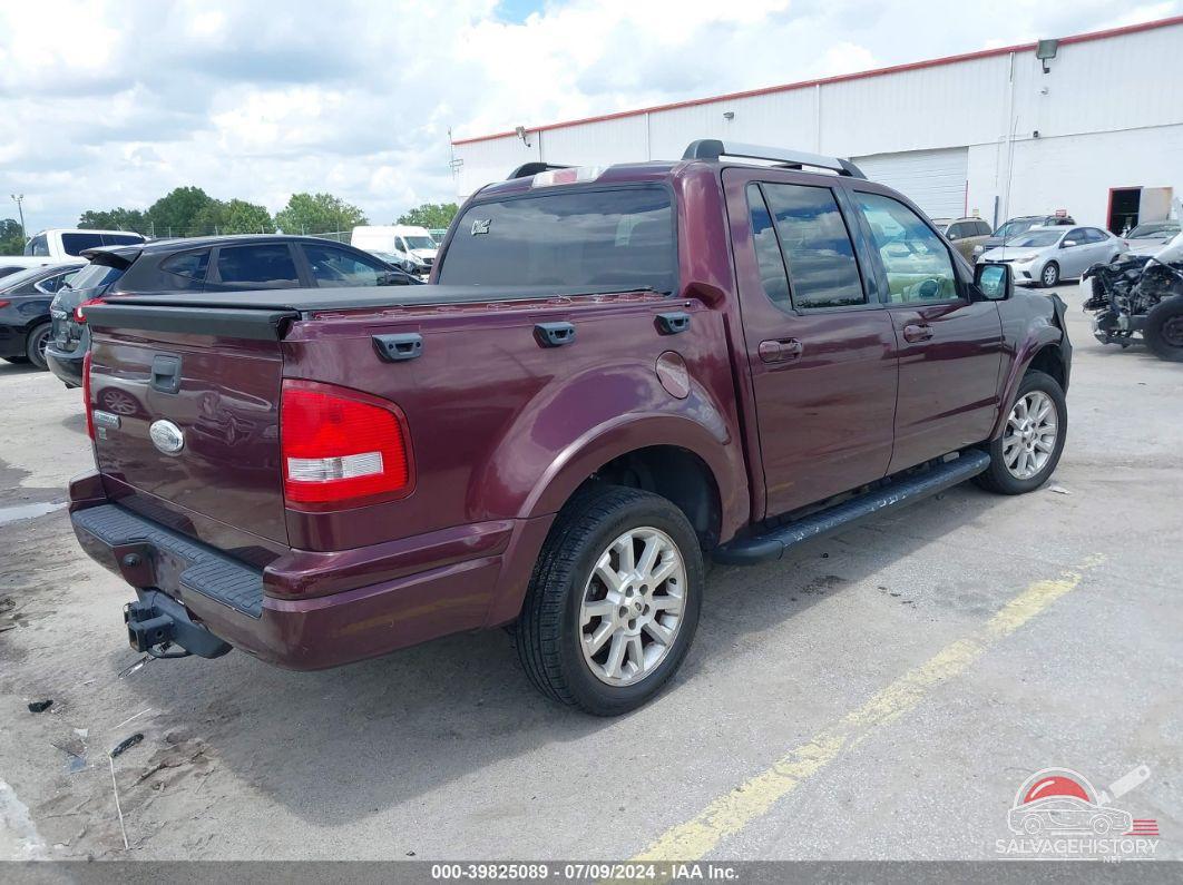 1FMEU33K07UA12432 2007 FORD EXPLORER SPORT TRAC photo no. 4