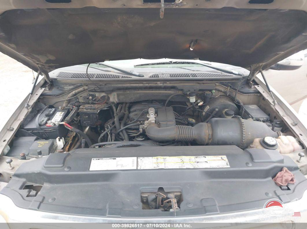 2FTZX17201CA43702 2001 FORD F-150 photo no. 10