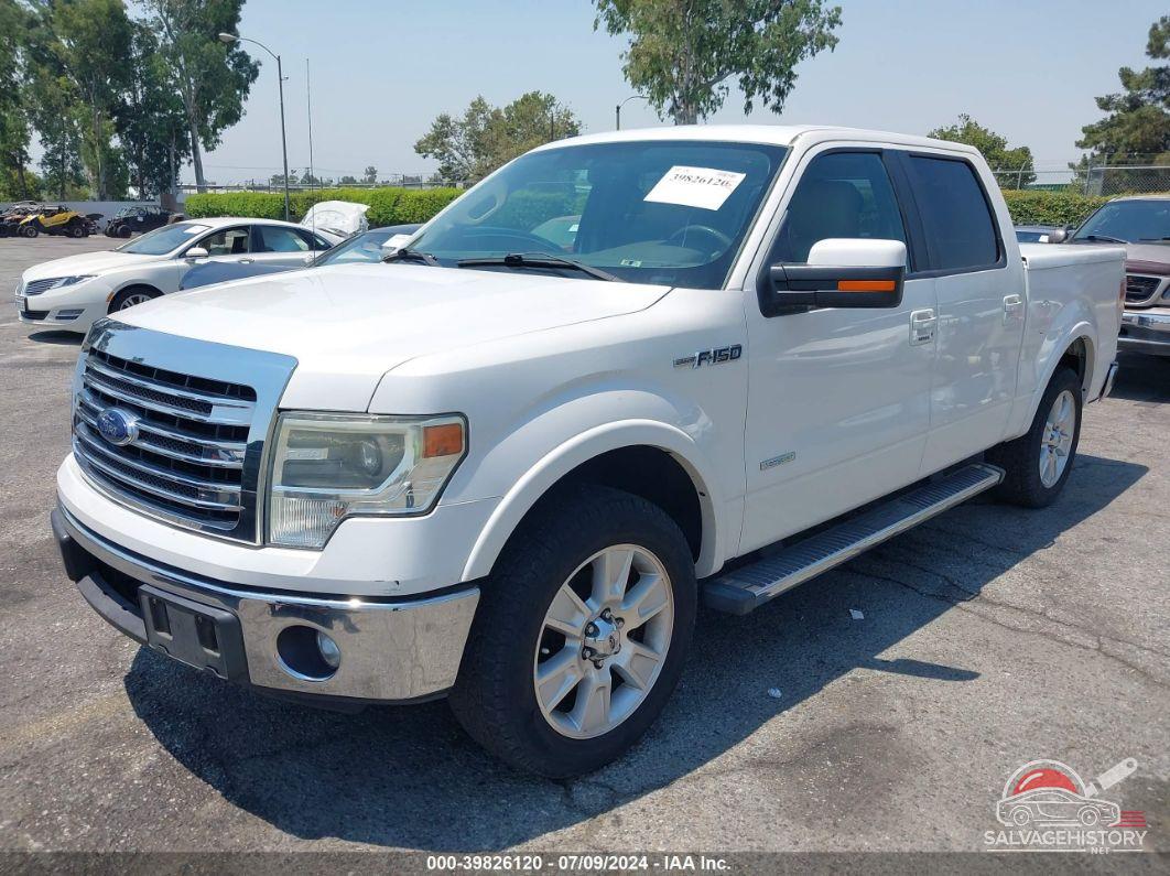 1FTFW1CT7DKE61923 2013 FORD F-150 photo no. 2