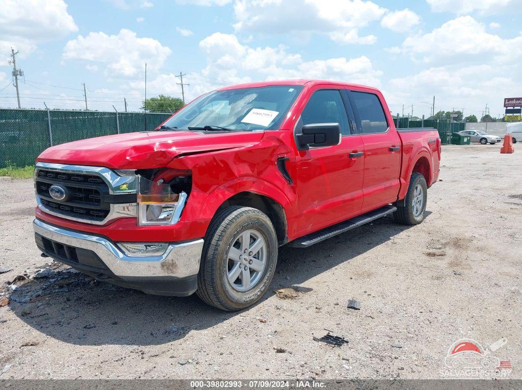 1FTFW1E85MKD85997 2021 FORD F-150 photo no. 2