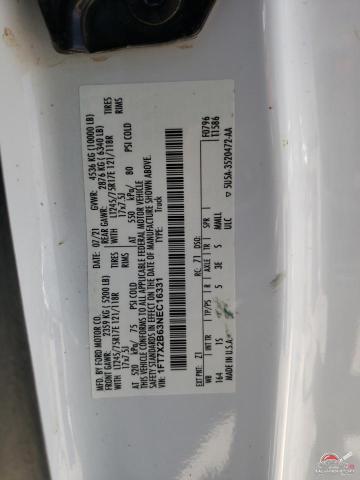 1FT7X2B63NEC16331 2022 FORD F250 photo no. 12