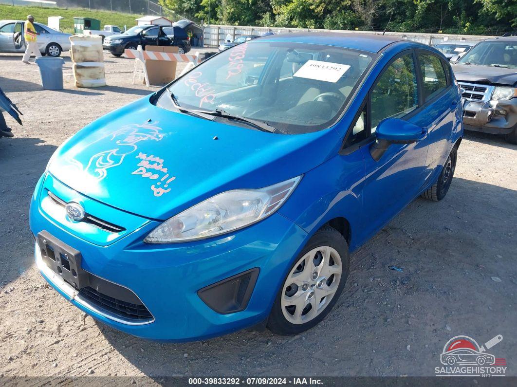 3FADP4EJ7CM125493 2012 FORD FIESTA photo no. 2