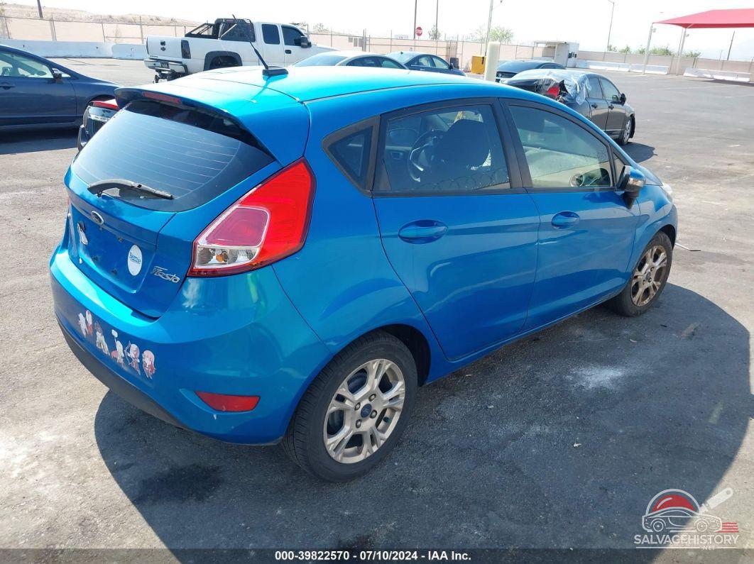 3FADP4EJ5EM169169 2014 FORD FIESTA photo no. 4