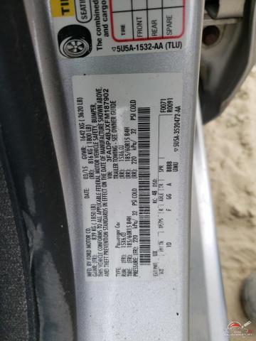 3FADP4BJXFM187902 2015 FORD FIESTA photo no. 12
