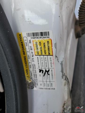 1FADP3K23FL264744 2015 FORD FOCUS photo no. 12