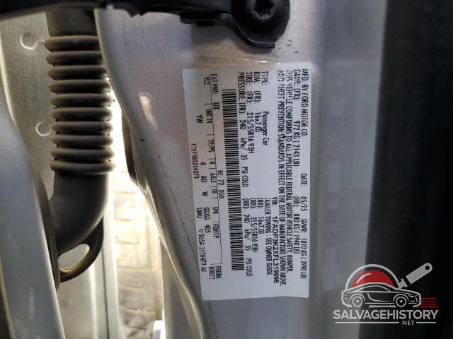 1FADP3K2XFL319996 2015 FORD FOCUS photo no. 12