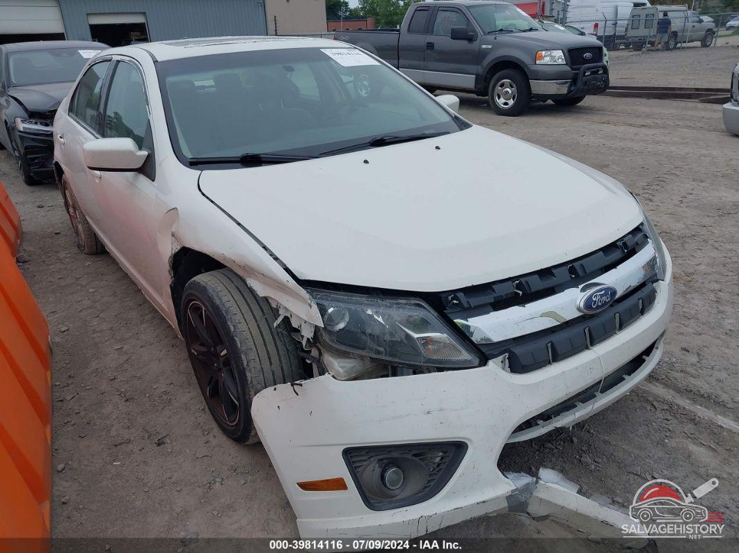 3FAHP0HA0AR309549 2010 FORD FUSION photo no. 7