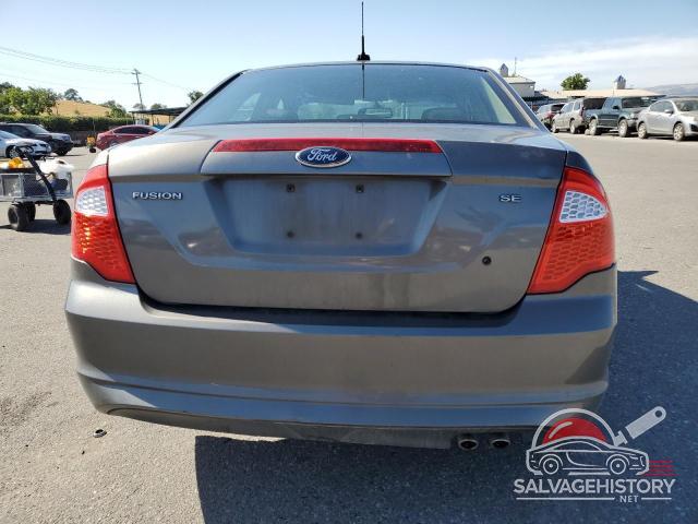 3FAHP0HA3AR307567 2010 FORD FUSION photo no. 6
