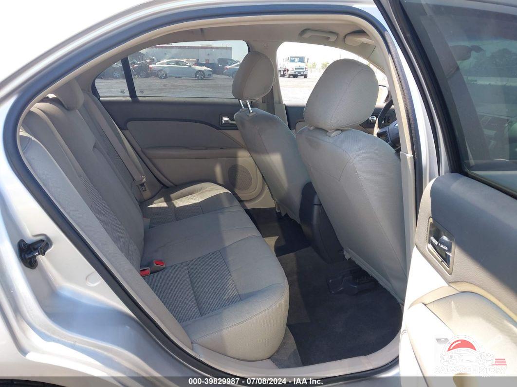 3FAHP0GA0BR121925 2011 FORD FUSION photo no. 8