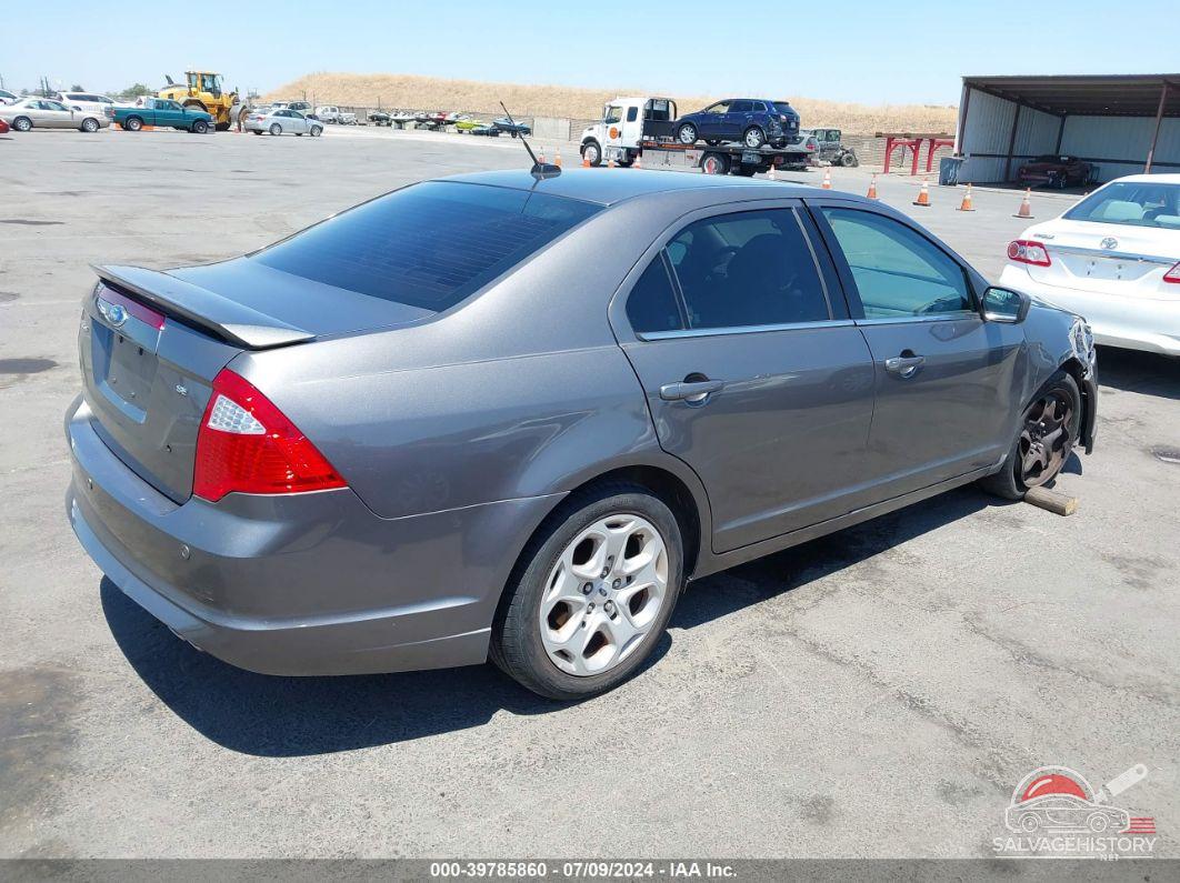 3FAHP0HA9BR292543 2011 FORD FUSION photo no. 4