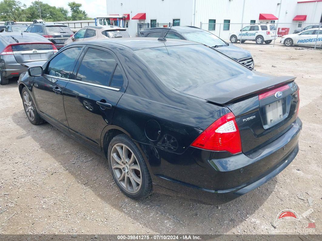 3FAHP0HAXBR108727 2011 FORD FUSION photo no. 3