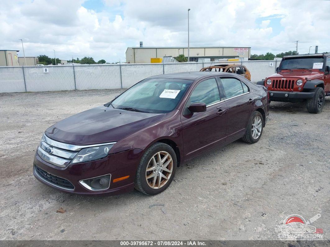 3FAHP0JA8BR214605 2011 FORD FUSION photo no. 2
