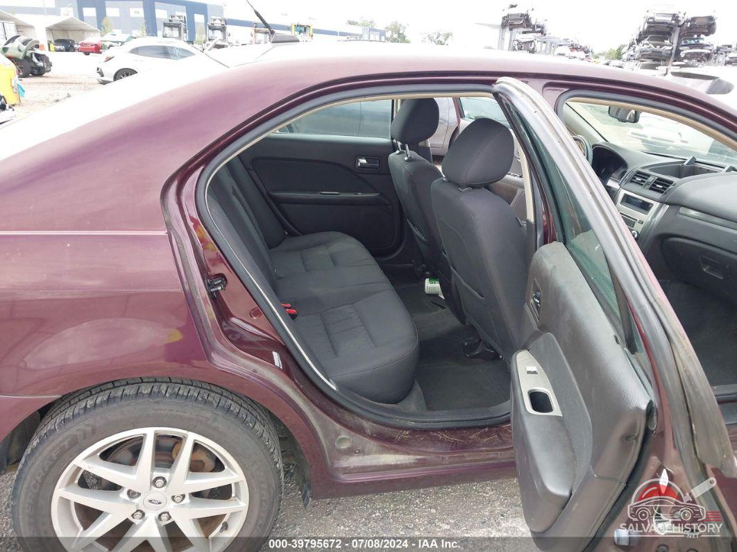 3FAHP0JA8BR214605 2011 FORD FUSION photo no. 8