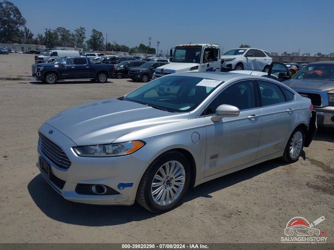 3FA6P0PUXFR284377 2015 FORD FUSION ENERGI photo no. 2
