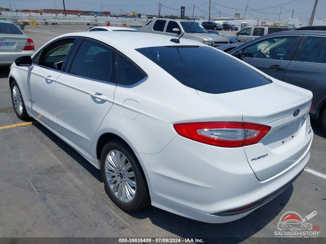 3FA6P0LUXER194778 2014 FORD FUSION HYBRID photo no. 3