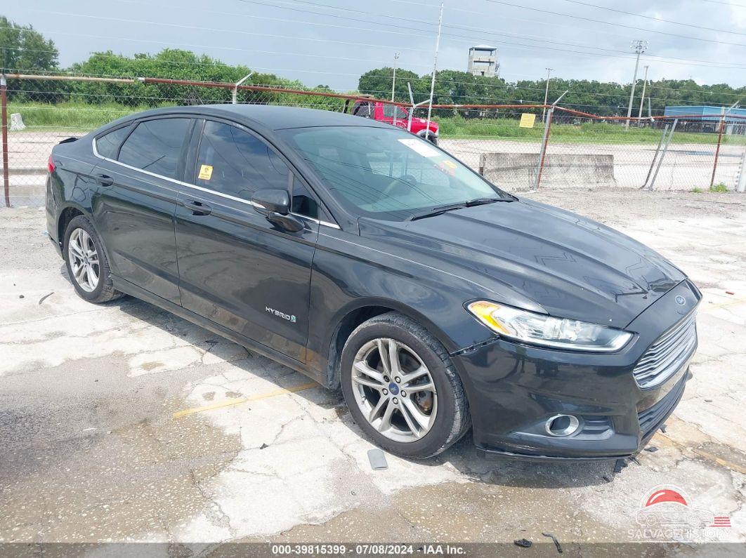 3FA6P0LU6FR228703 2015 FORD FUSION HYBRID photo no. 2