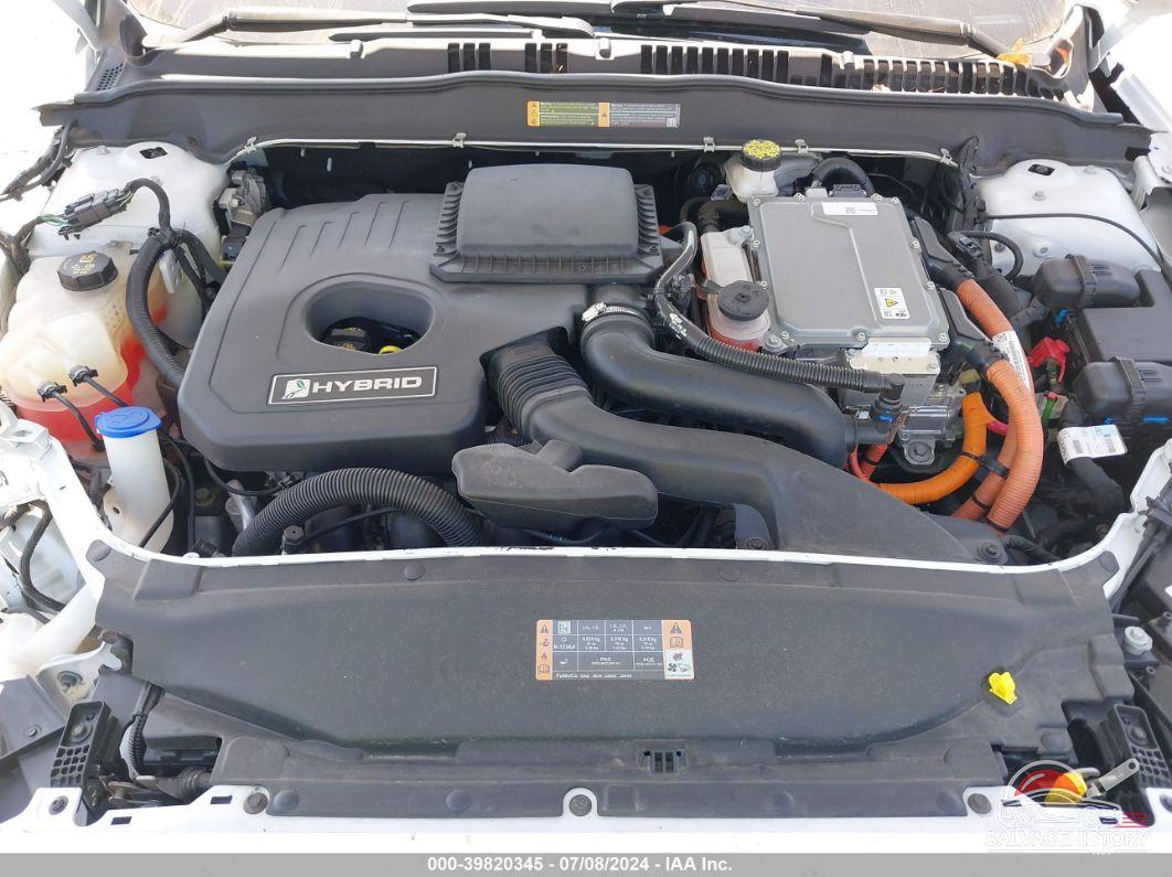 3FA6P0MU0KR224347 2019 FORD FUSION HYBRID photo no. 10