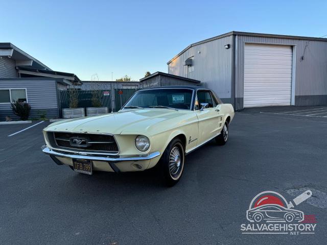 7R01C109195 1967 FORD MUSTANG photo no. 2