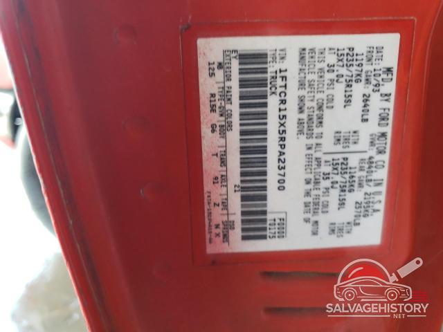 1FTCR15X5RPA23700 1994 FORD RANGER photo no. 12