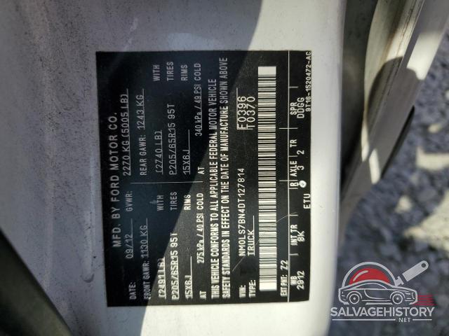 NM0LS7BN4DT127814 2013 FORD TRANSIT photo no. 13