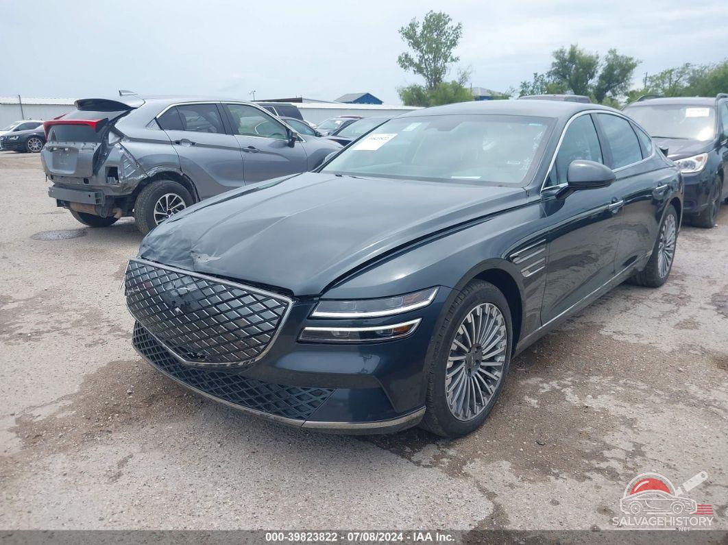 KMTGE4S19PU007577 2023 GENESIS ELECTRIFIED G80 photo no. 2