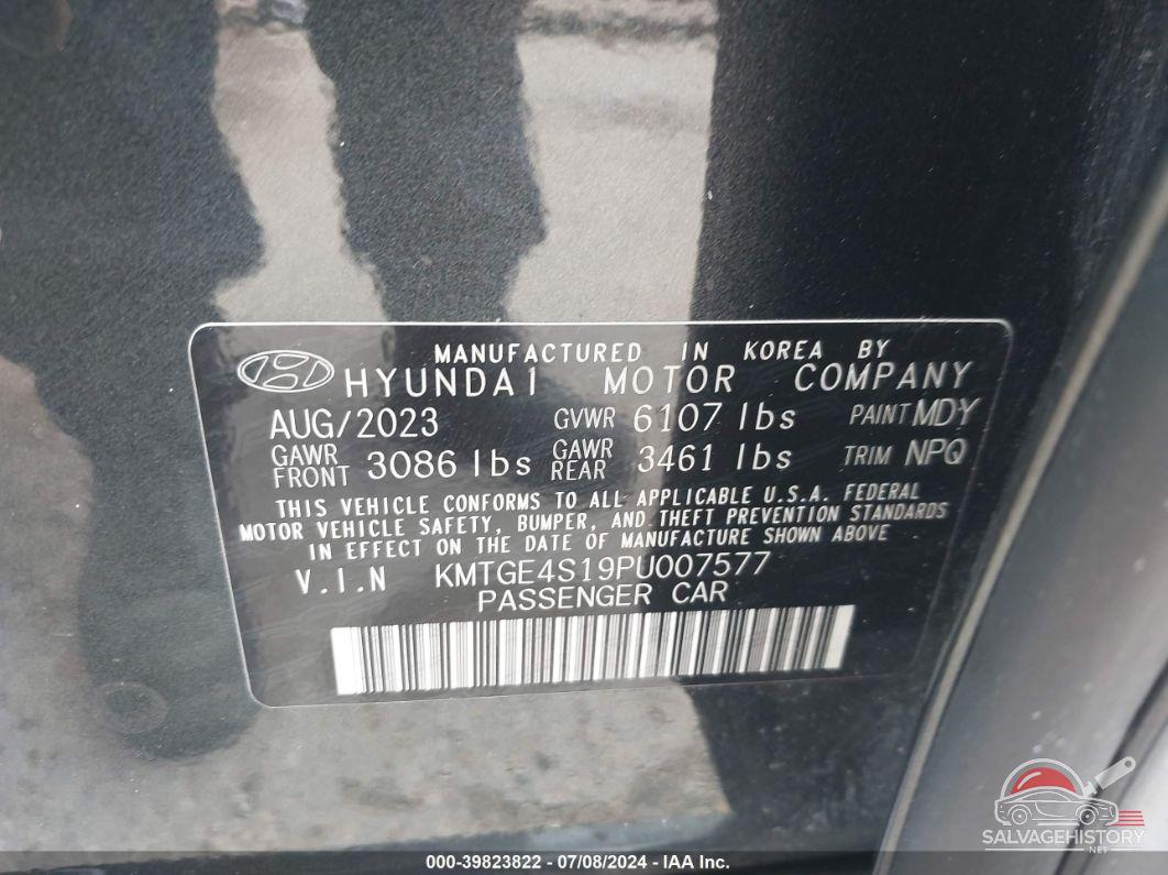 KMTGE4S19PU007577 2023 GENESIS ELECTRIFIED G80 photo no. 9