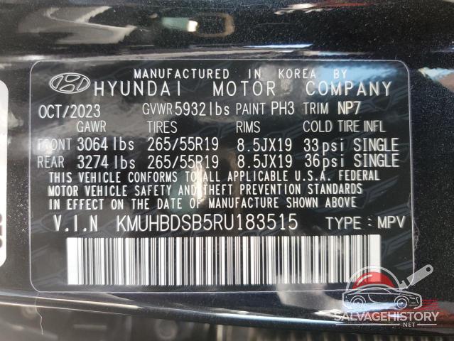 KMUHBDSB5RU183515 2024 GENESIS GV80 photo no. 13