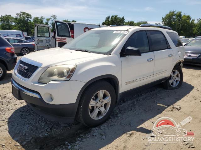 1GKER137X7J140950 2007 GMC ACADIA photo no. 8
