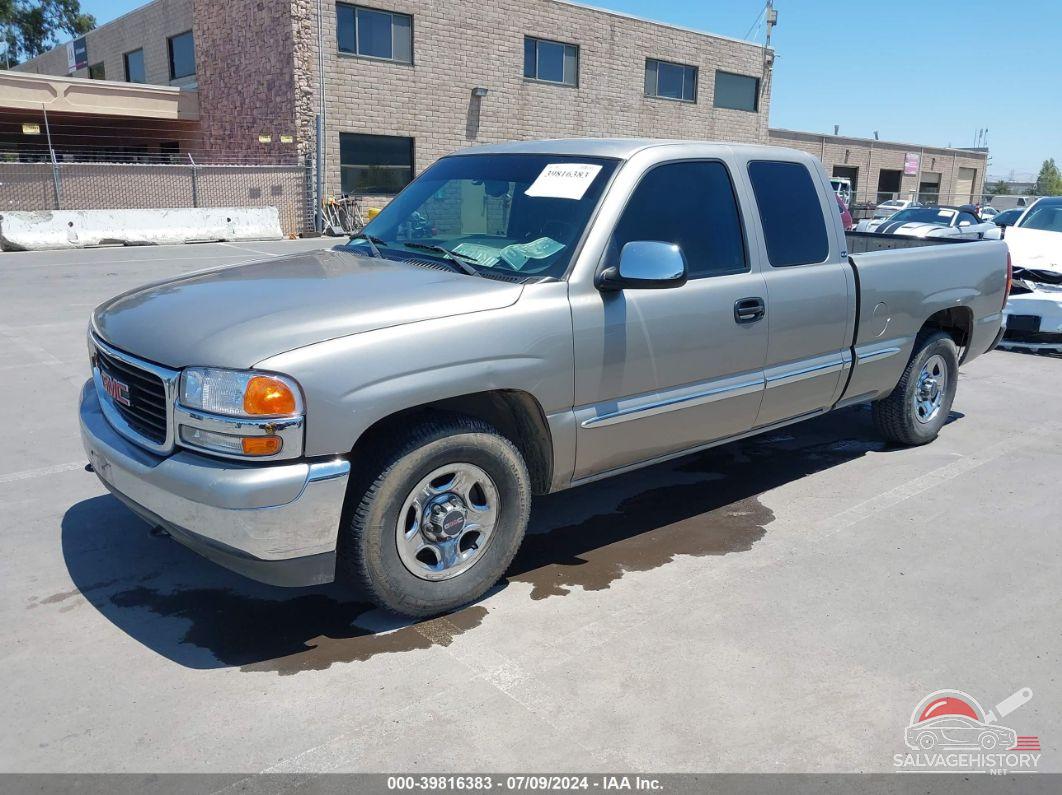2GTEC19V021126626 2002 GMC SIERRA 1500 photo no. 2