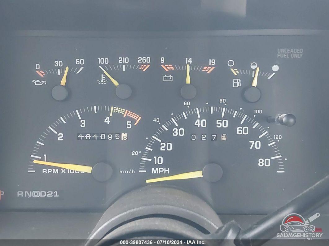 1GTEC14KXPE555937 1993 GMC SIERRA photo no. 7