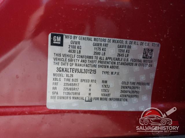 3GKALTEV9JL301215 2018 GMC TERRAIN photo no. 13