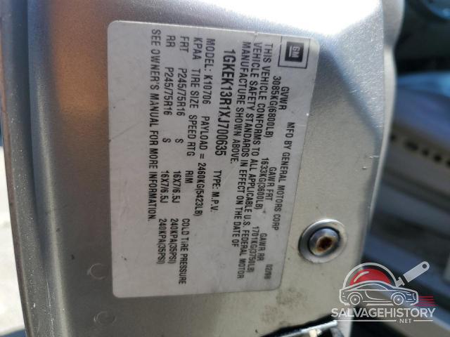 1GKEK13R1XJ700635 1999 GMC YUKON photo no. 13