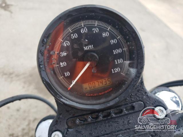 1HD1CZ310CC434201 2012 HARLEY-DAVIDSON XL1200 NIG photo no. 7