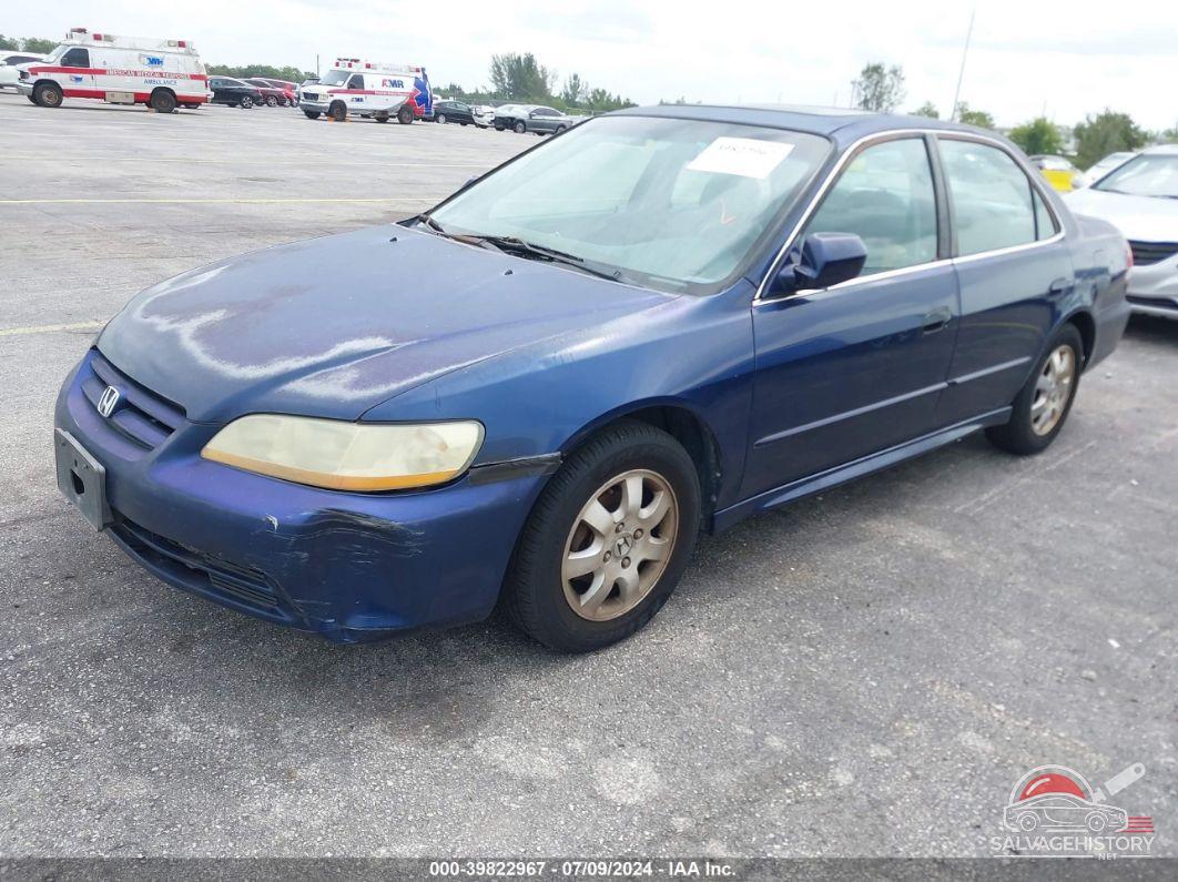 1HGCG56612A114184 2002 HONDA ACCORD photo no. 2