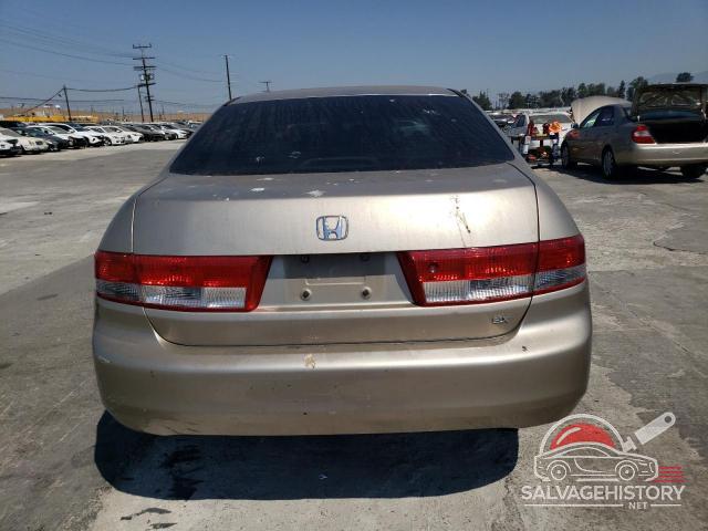 JHMCM56643C034972 2003 HONDA ACCORD photo no. 6