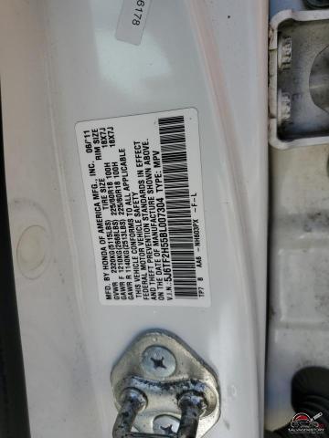 5J6TF2H55BL007304 2011 HONDA ACCORD photo no. 12