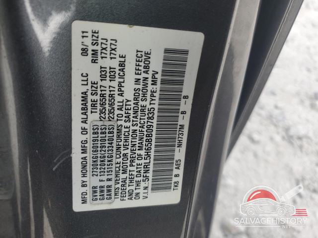 5FNRL5H65BB097835 2011 HONDA All Models photo no. 13