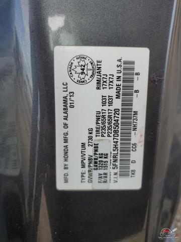 5FNRL5H47DB504720 2013 HONDA All Models photo no. 13