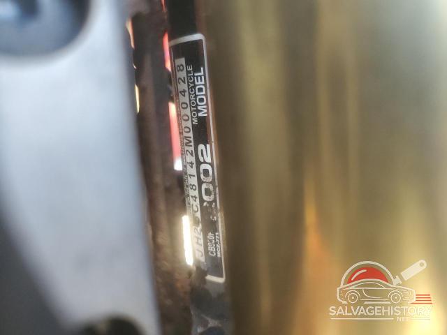 JH2SC48142M000428 2002 HONDA CB CYCLE photo no. 9