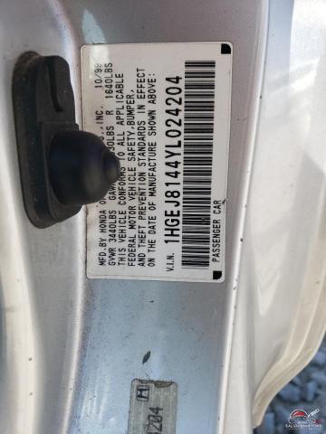 1HGEJ8144YL024204 2000 HONDA CIVIC photo no. 13