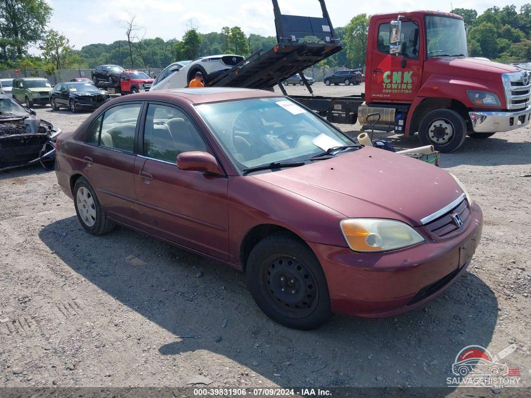 2HGES26702H526080 2002 HONDA CIVIC photo no. 15