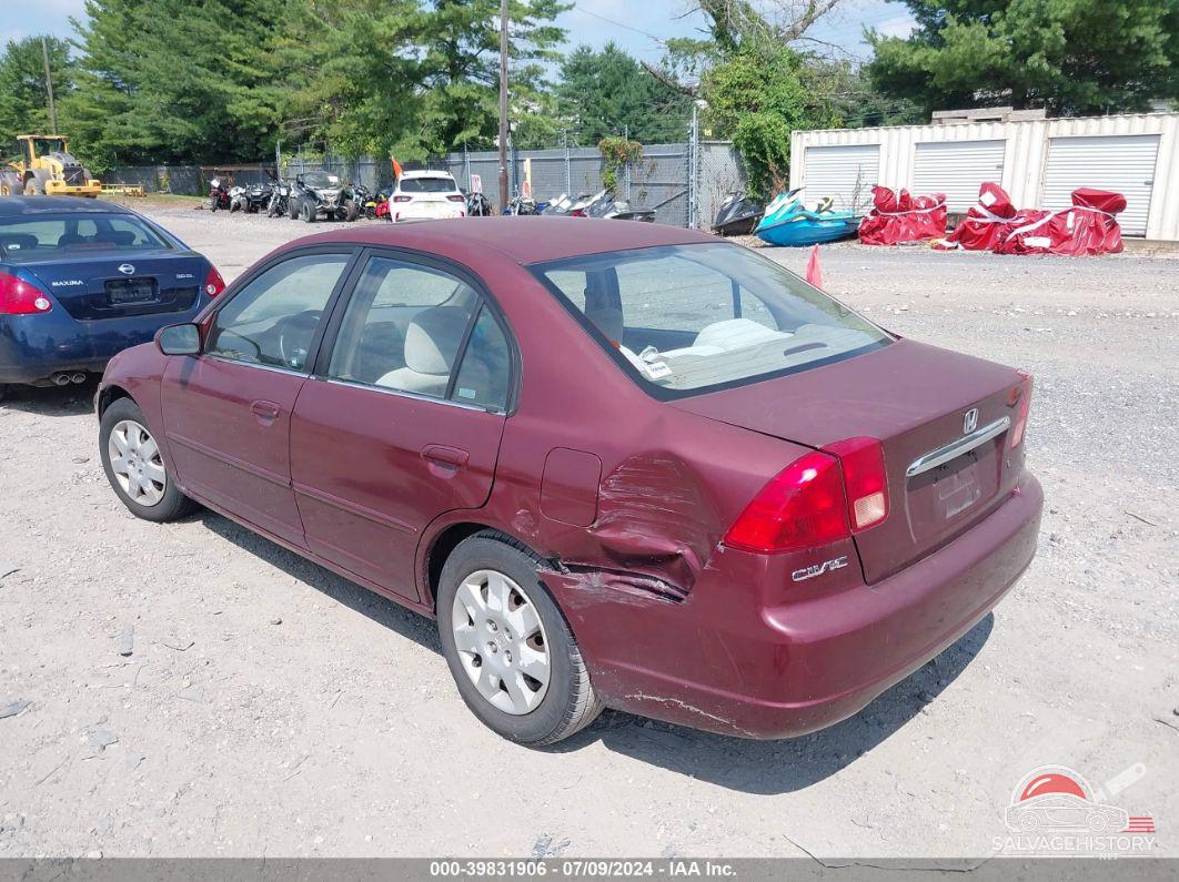 2HGES26702H526080 2002 HONDA CIVIC photo no. 3