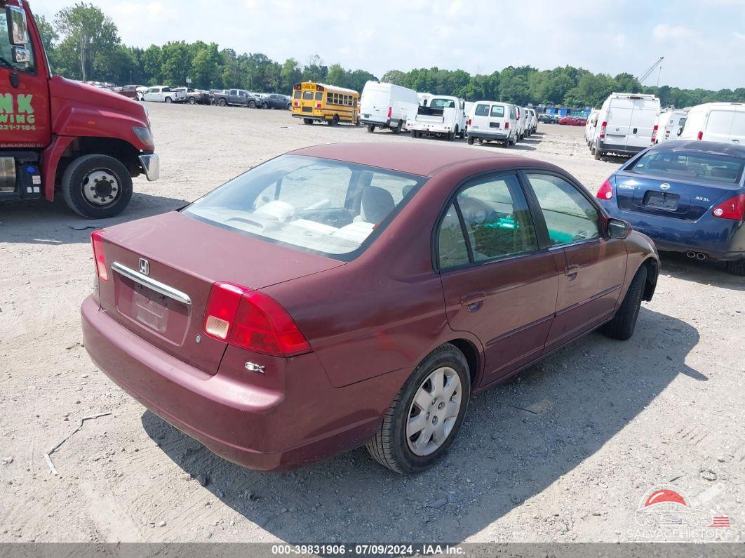 2HGES26702H526080 2002 HONDA CIVIC photo no. 4