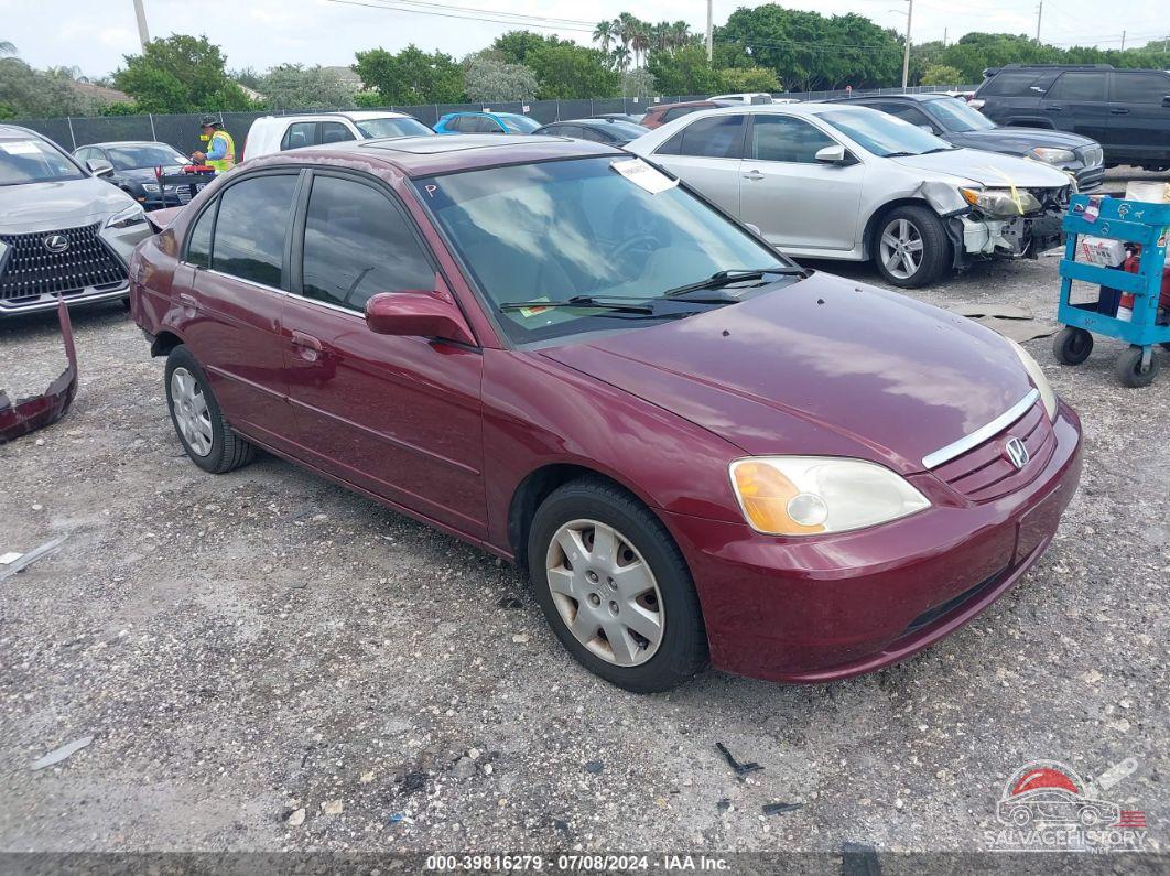 2HGES26752H582144 2002 HONDA CIVIC photo no. 10