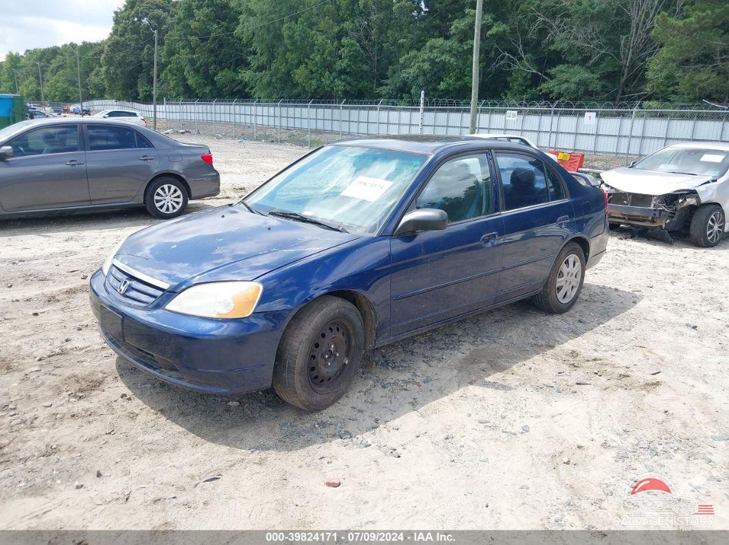 1HGES26703L011116 2003 HONDA CIVIC photo no. 2