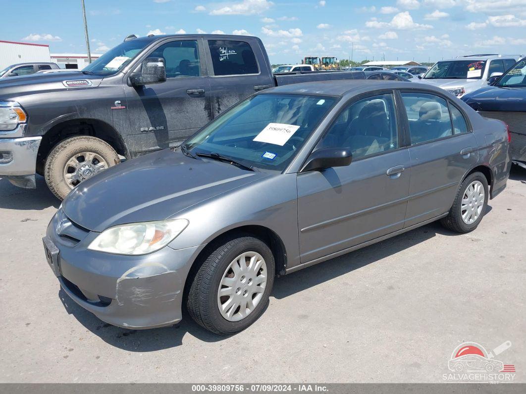 2HGES15574H603105 2004 HONDA CIVIC photo no. 2
